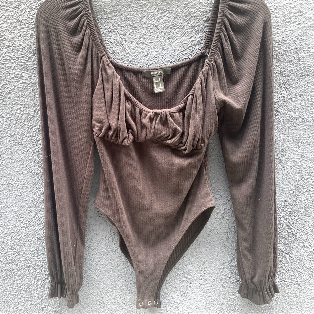 Forever 21 Black Bodusuit
